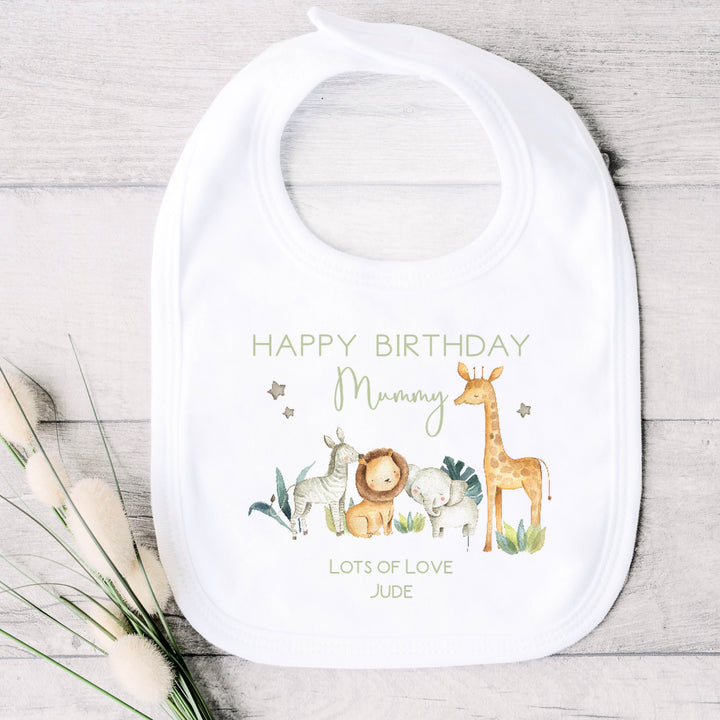 Personalised Safai Gang Happy Bithday Mummy Babygrow/Vest