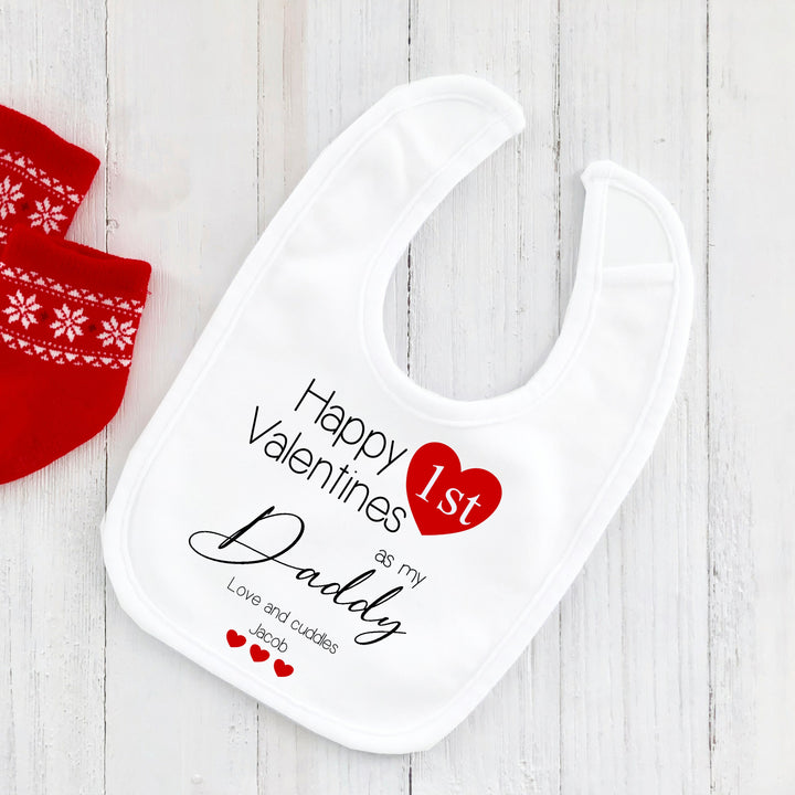 Personalised Happy First Valentines as my Mummy/Daddy Babygrow/Vest