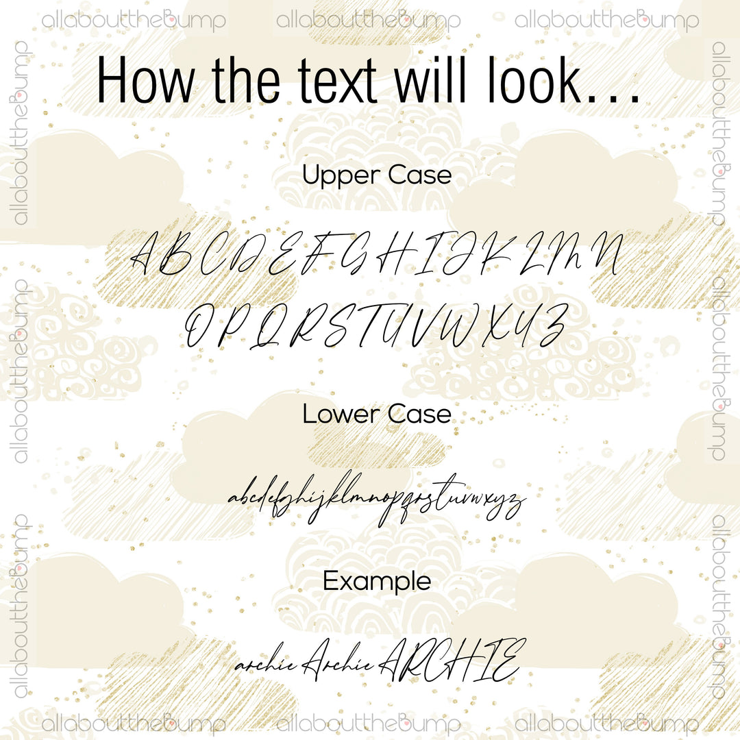a font set for this design
