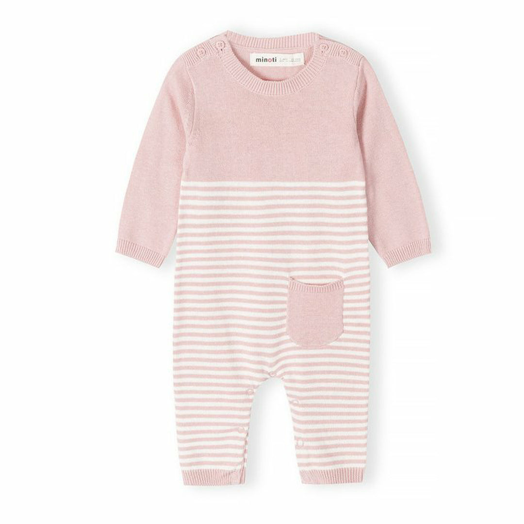 Pink Knitwear Romper