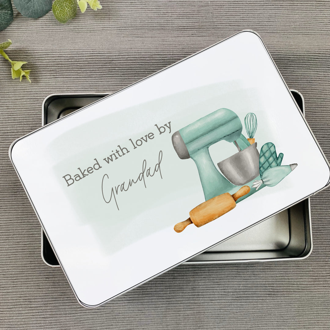 Personalised Baked With Love By Tin