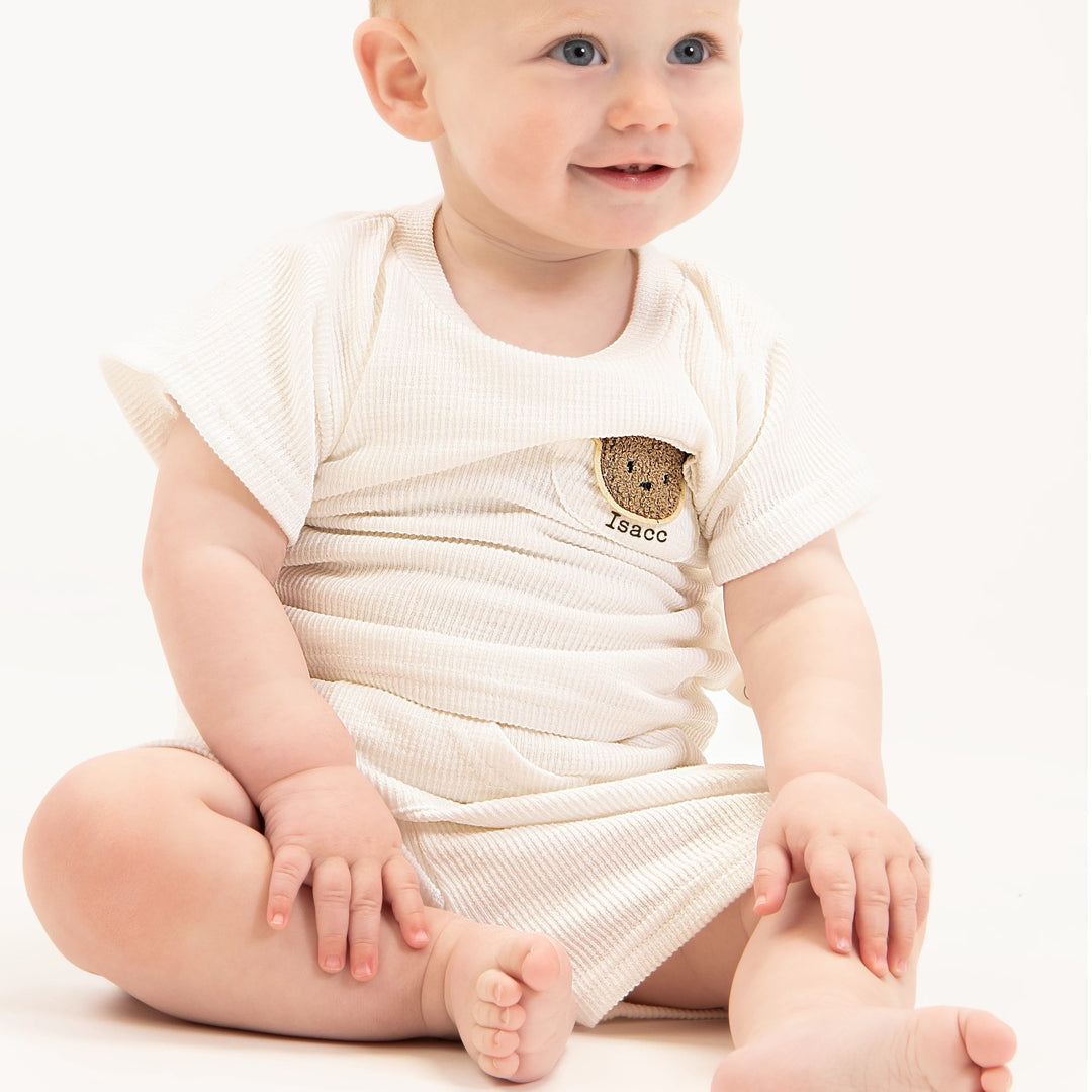 Personalised Teddy Bear Shorts & T-shirt Set