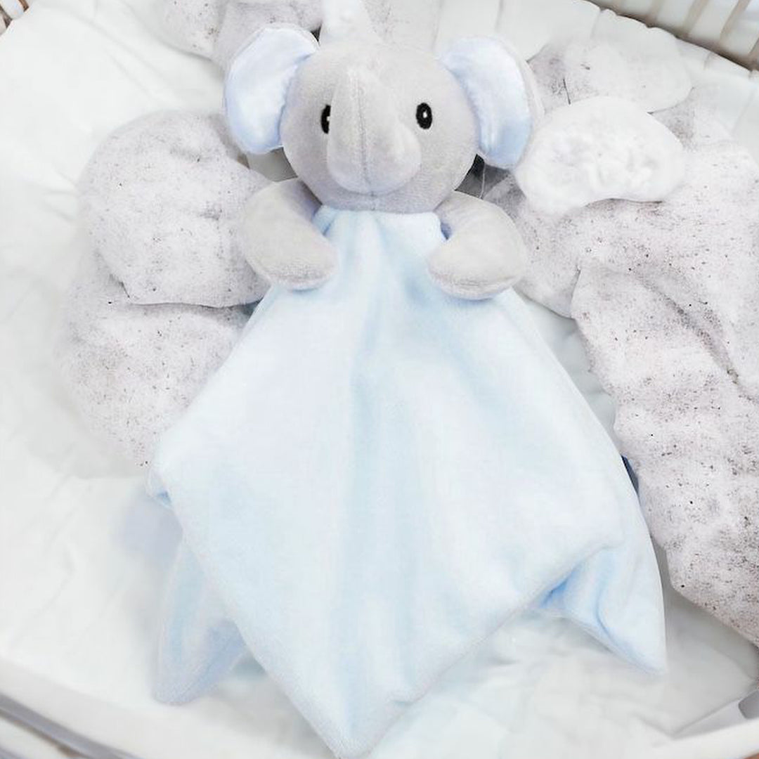 Blue Elephant Toy Comforter