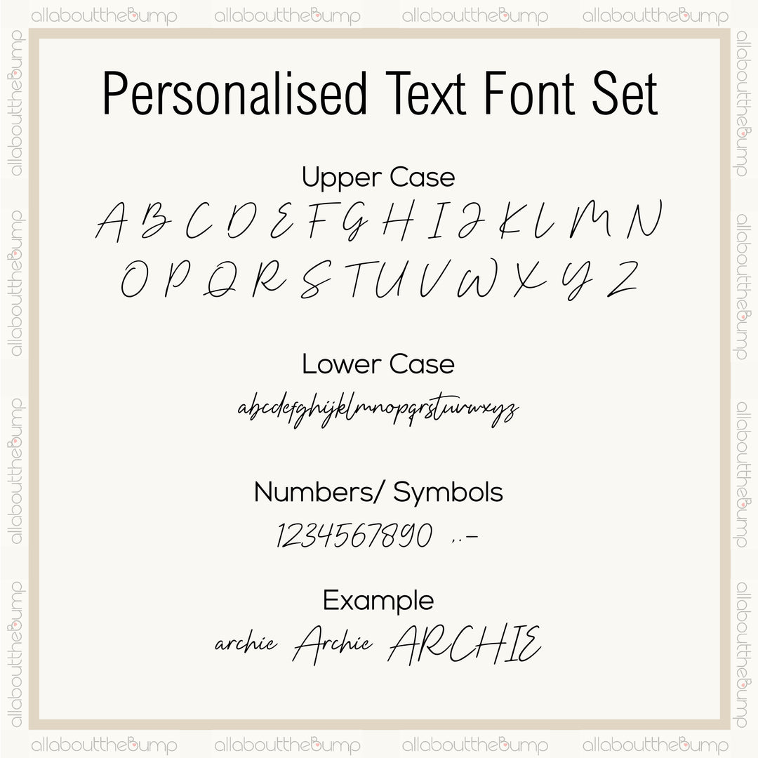 Personalised Blue Teddy Christmas Card