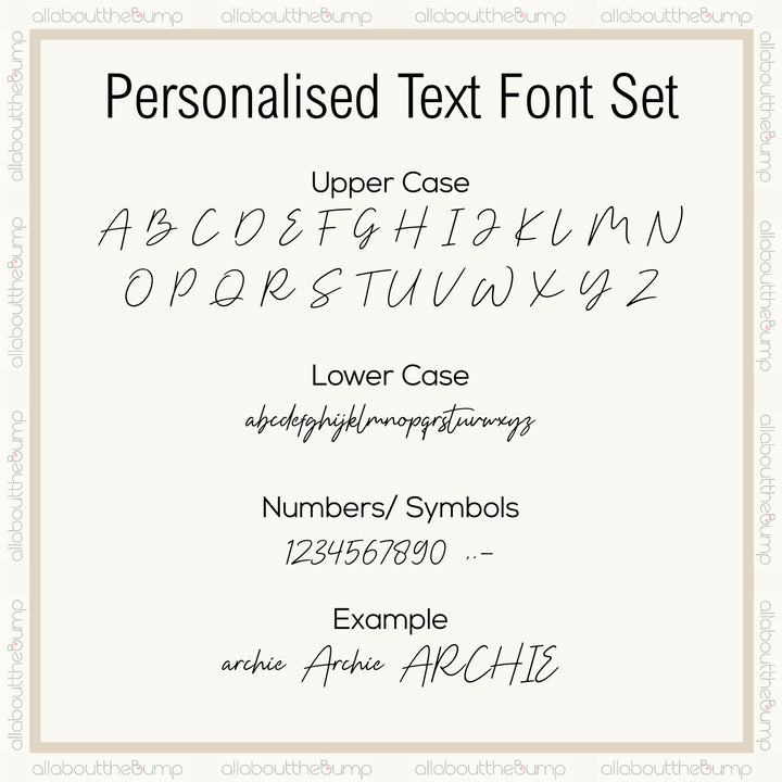 Personalised Blue Teddy Christmas Card