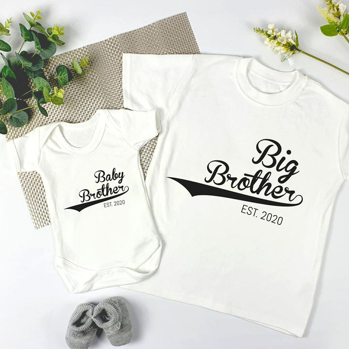 Baseball Script Matching Sibling Outfits