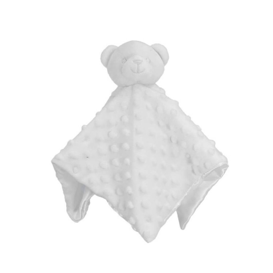 White Bear or Bunny Toy Comforter