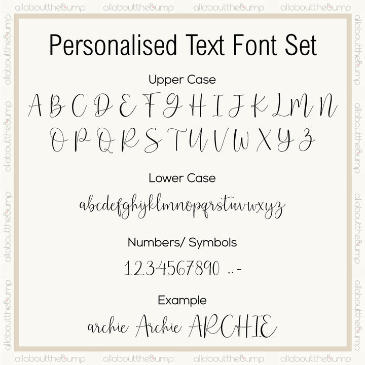 Personalised Red Frilly Gold Glitter Initial Christmas Pyjamas