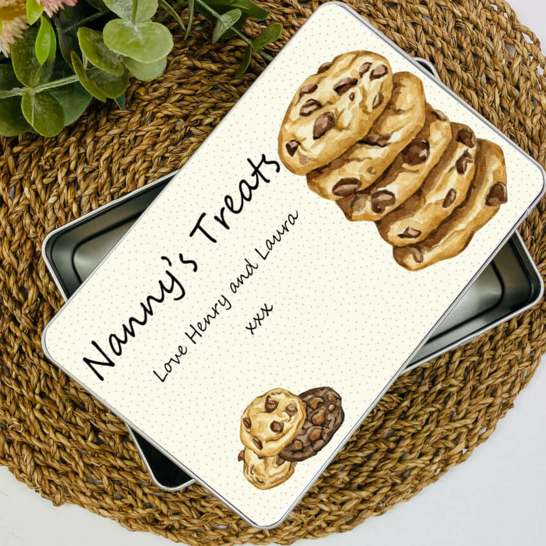 Personalised Treat Cookie Tin