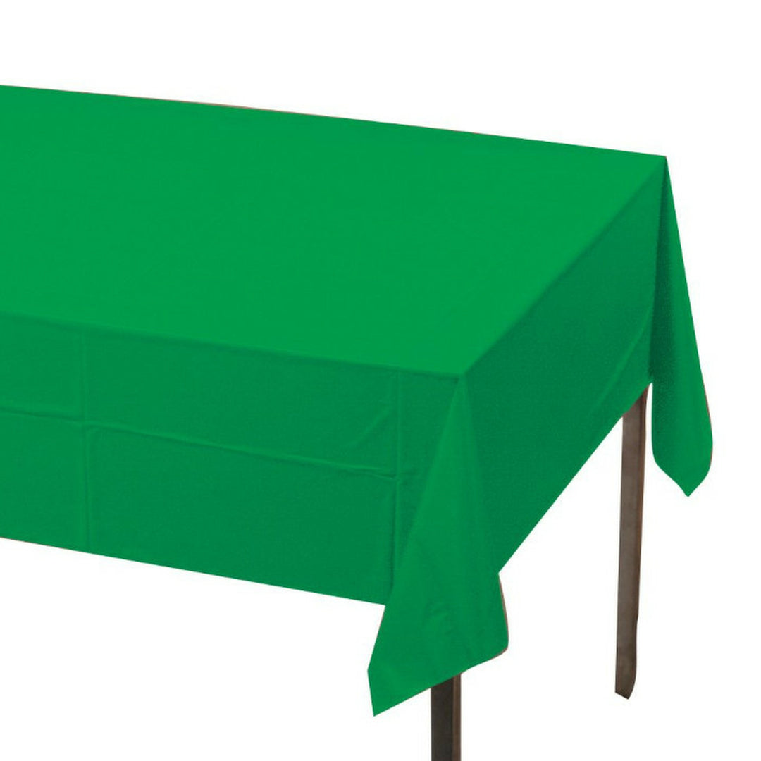 Emerald Green Plastic Tablecover