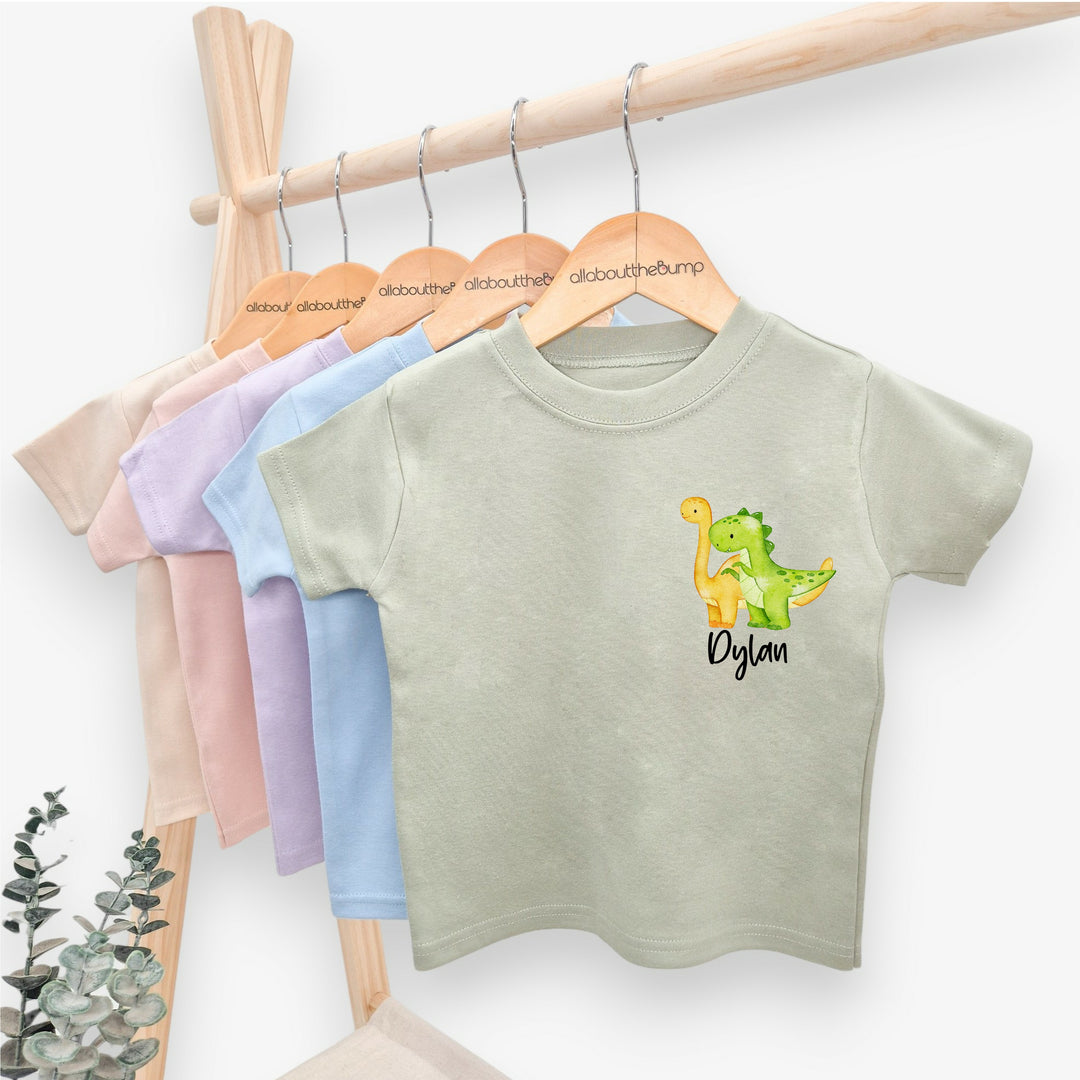 Personalised Dinosaur T-shirt