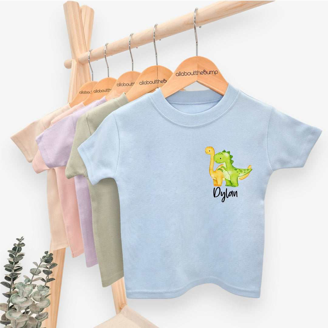 Personalised Dinosaur T-shirt