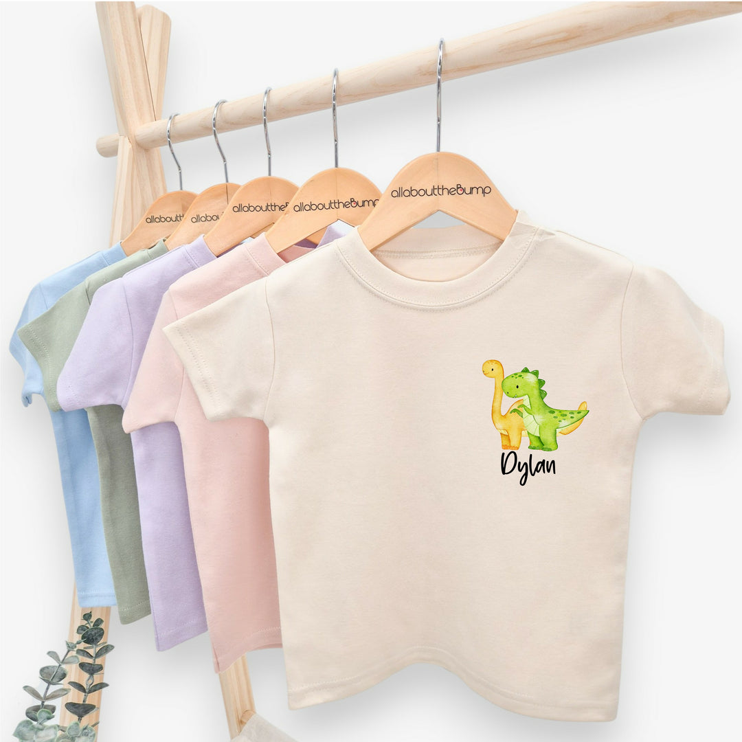 Personalised Dinosaur T-shirt