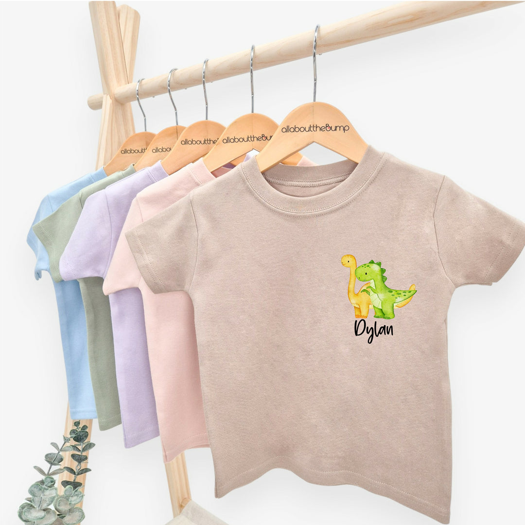Personalised Dinosaur T-shirt