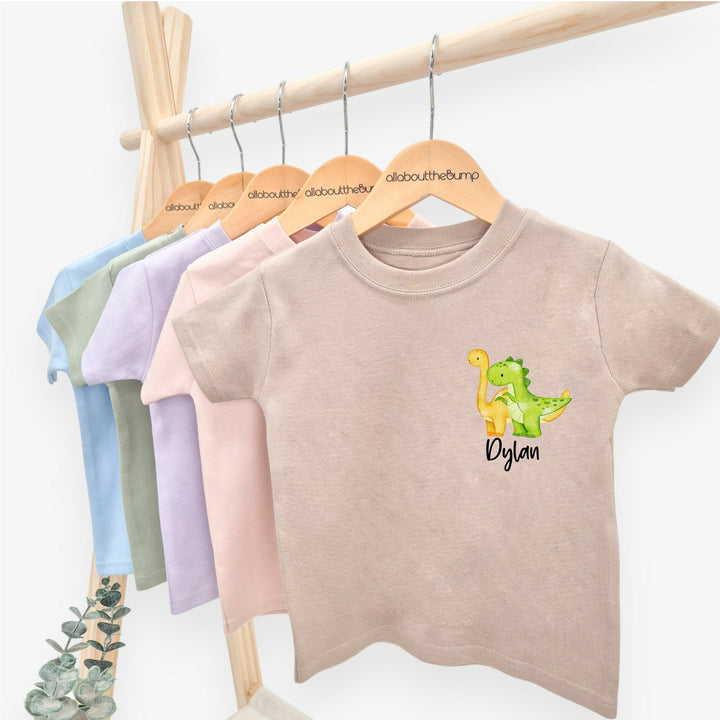 Personalised Dinosaur T-shirt