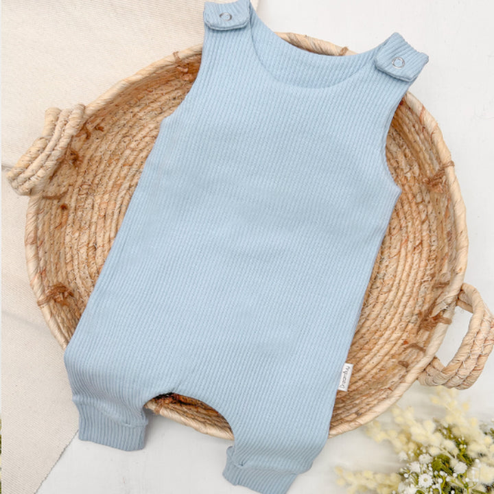 Personalised Embroidered Ribbed Dungarees