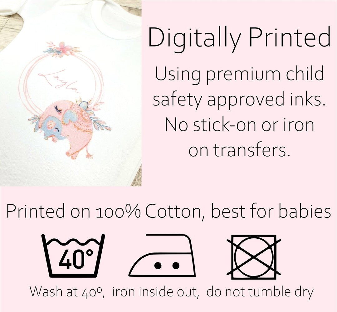 Floral Rainbow Matching Big Sister Little Sister Outfits