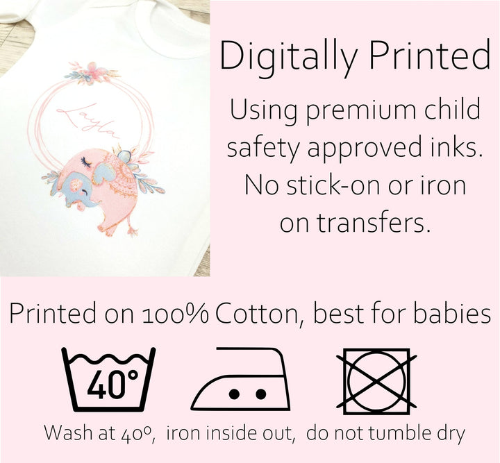 Floral Rainbow Matching Big Sister Little Sister Outfits