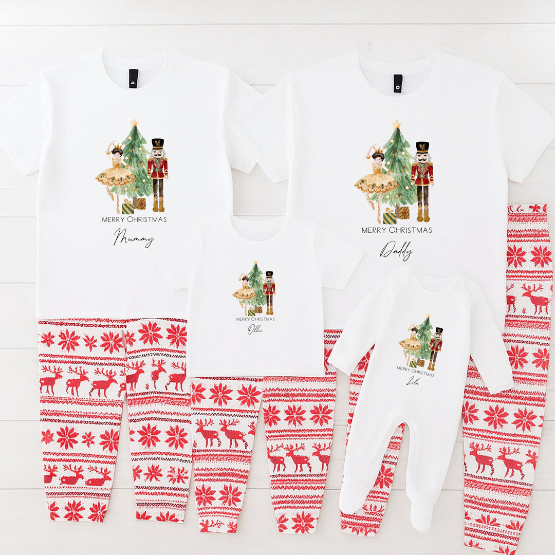 Personalised Nutcracker Matching T-Shirt With Optional Trousers