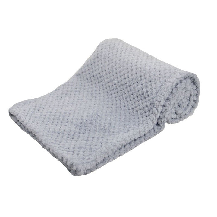 Unisex Grey Blanket and Bunny Personalised Gift Hamper Set
