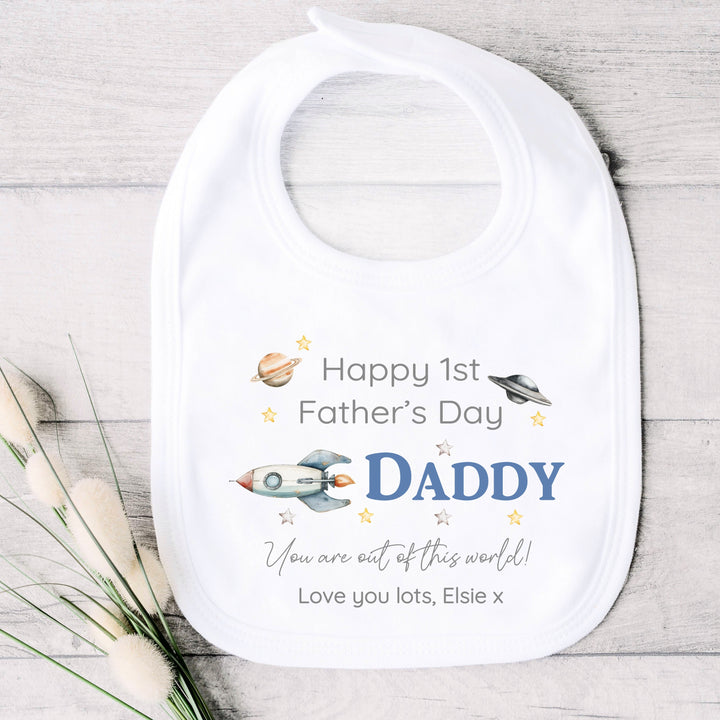 Personalised Out Of This World Father's Day Babygrow/Vest