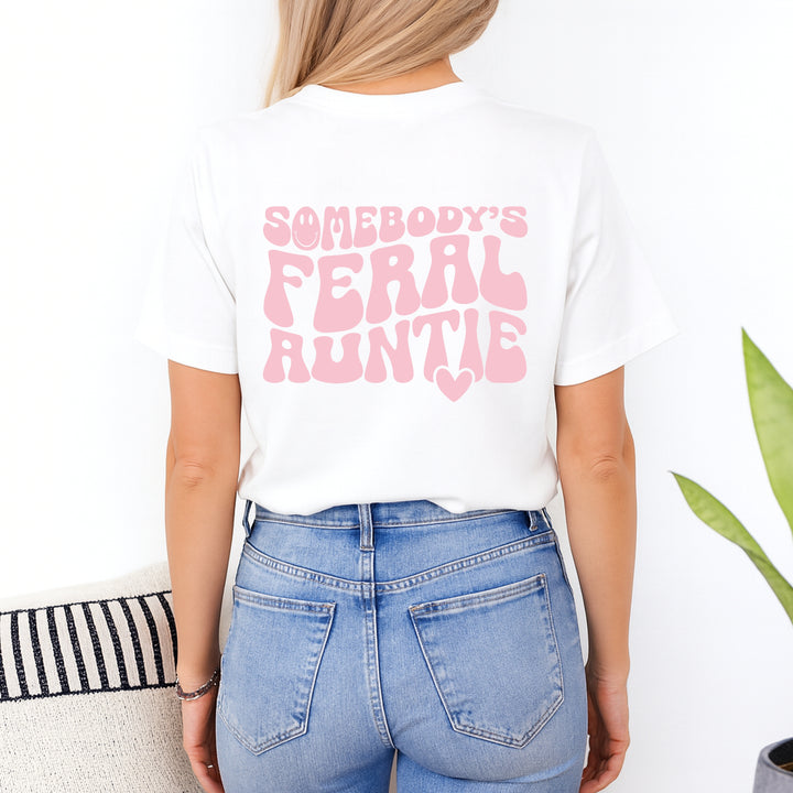 Somebody's Feral Auntie T-shirt