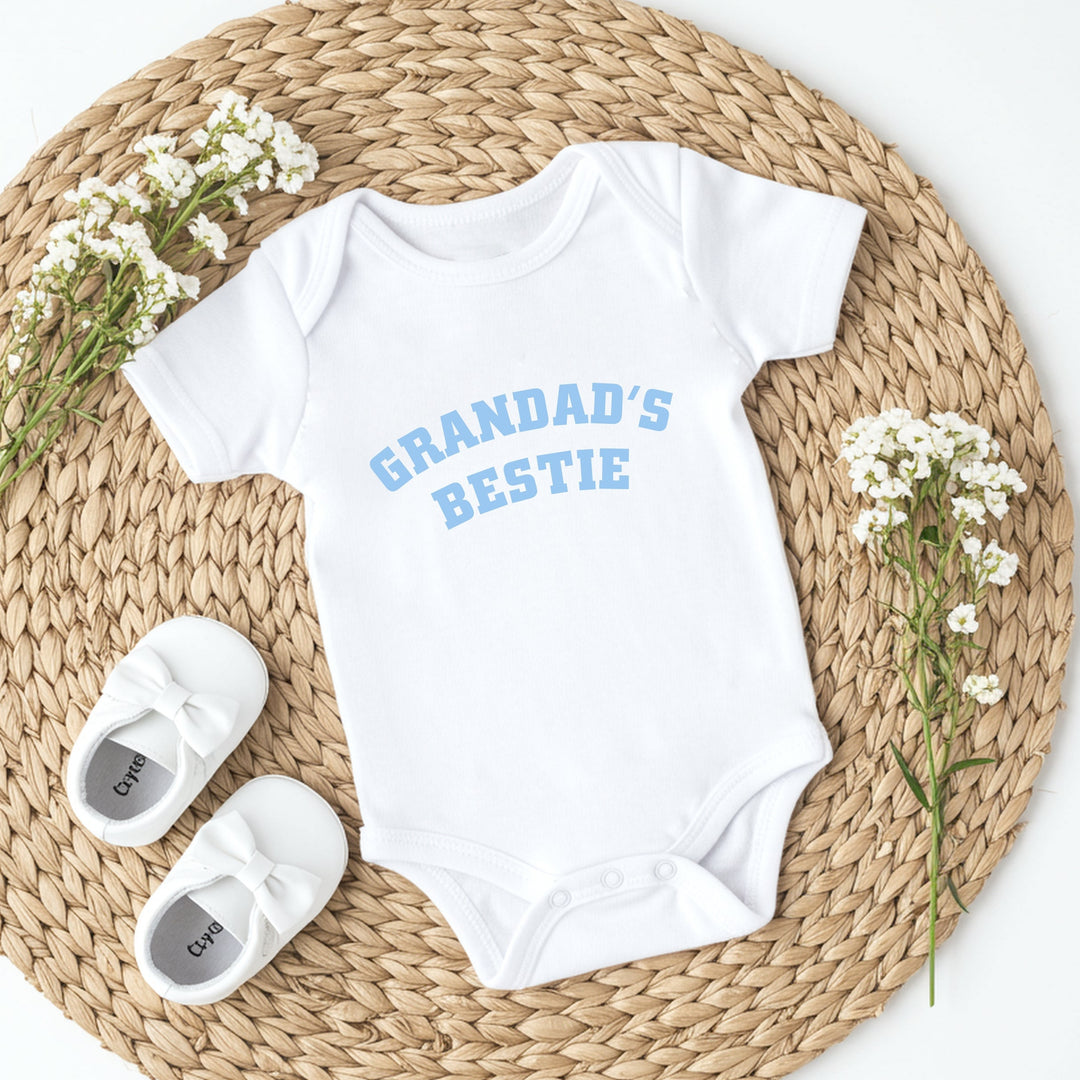 Grandad's Bestie Blue Matching Outfits