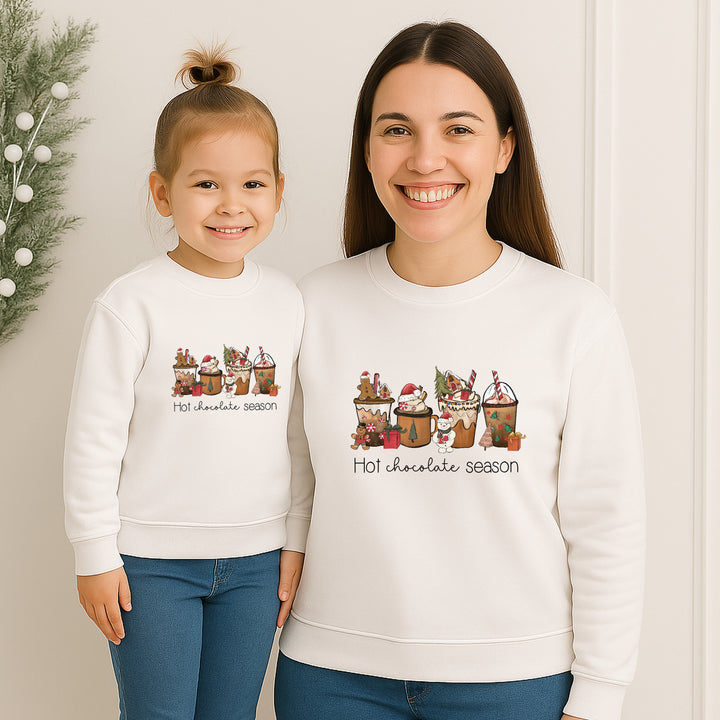 Hot Chocolate Season Mum & Mini Sweatshirts