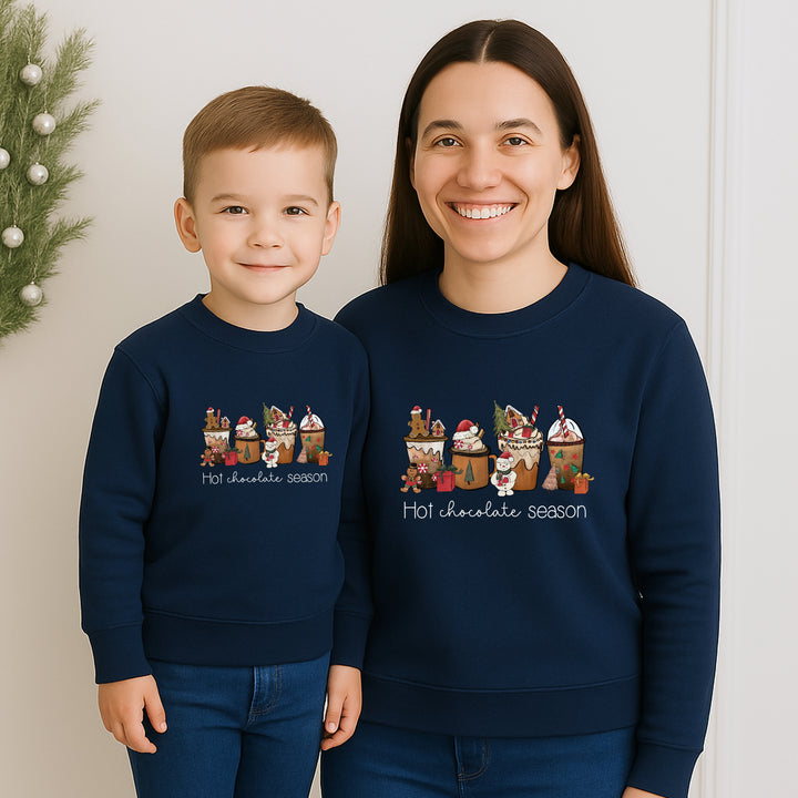 Hot Chocolate Season Mum & Mini Sweatshirts