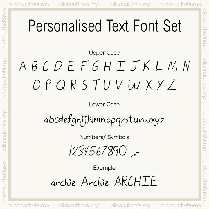 Personalised Pink Rabbit Christmas Tree Stocking or Santa Sacks