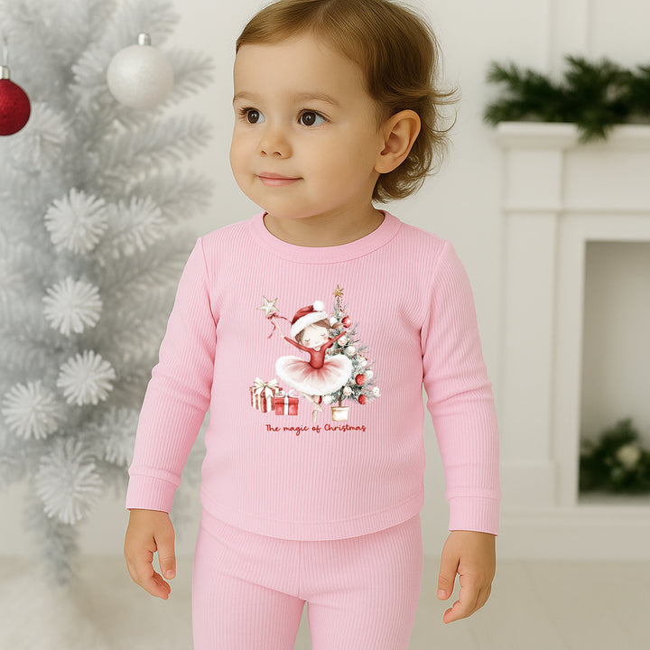 Red Nutcracker Christmas Ribbed Loungewear