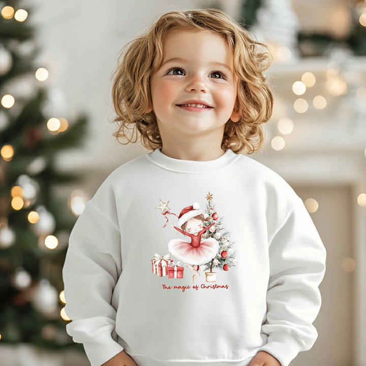 Red Girl Nutcracker Christmas Jumper