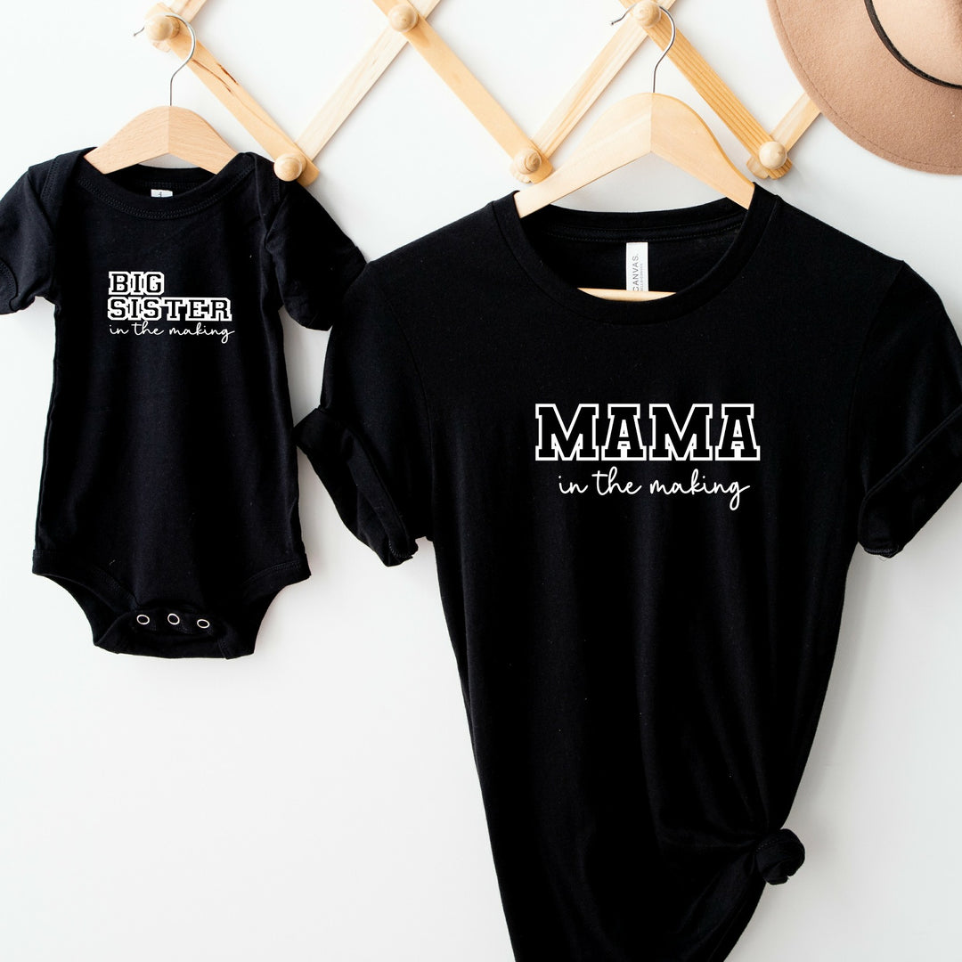 Mama In The Making Maternity T-shirt and Kid's Vest/T-shirt