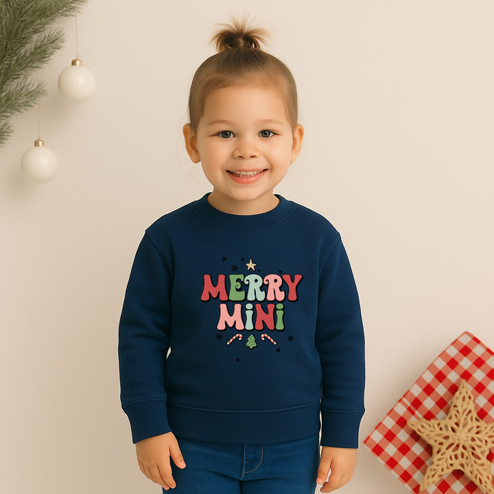 Retro Mama and Mini Christmas Matching Sweatshirts
