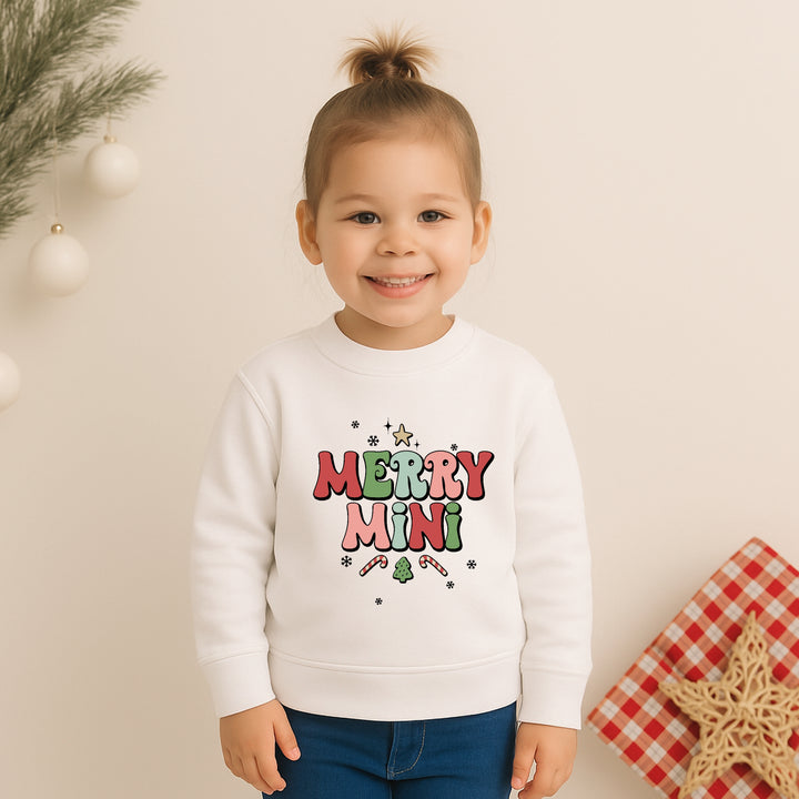 Retro Mama and Mini Christmas Matching Sweatshirts