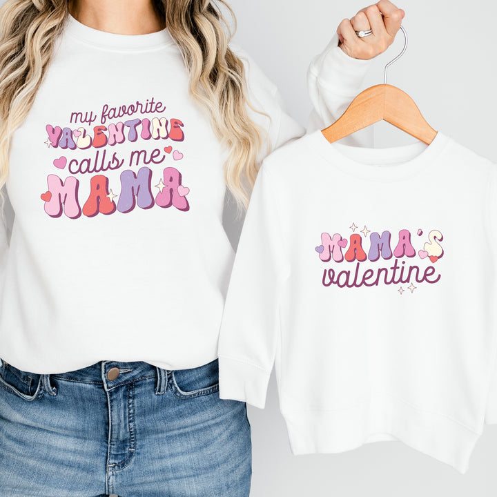 Little Valentine Mum and Baby Sweatshirts