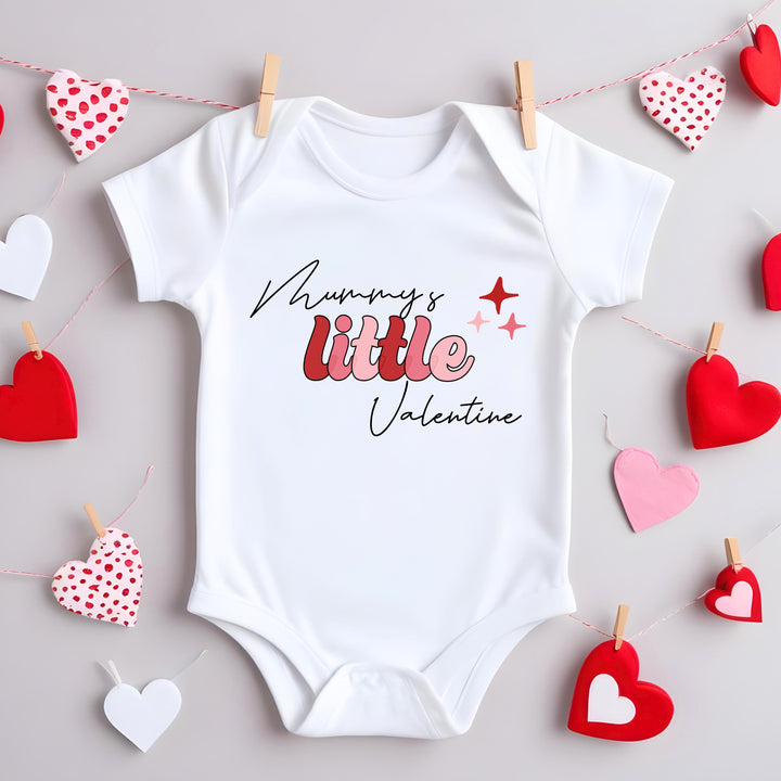 Mummy's Little Valentine Babygrow/Vest