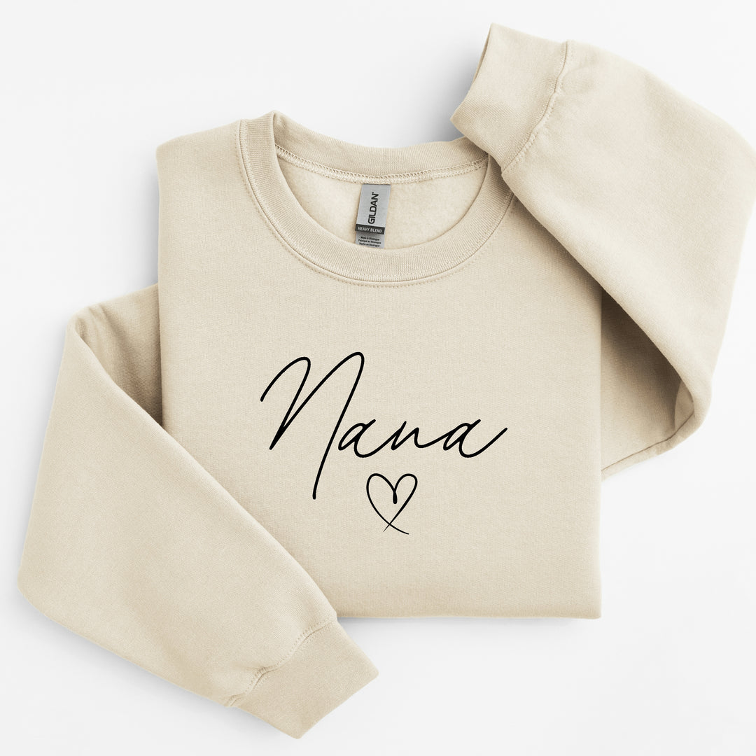 Nana Heart Sweatshirt