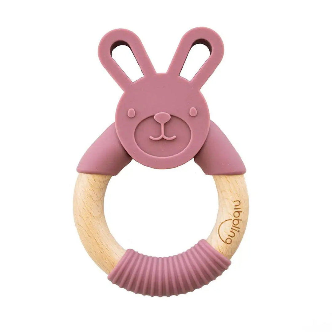Rose Pink Bunny Teether
