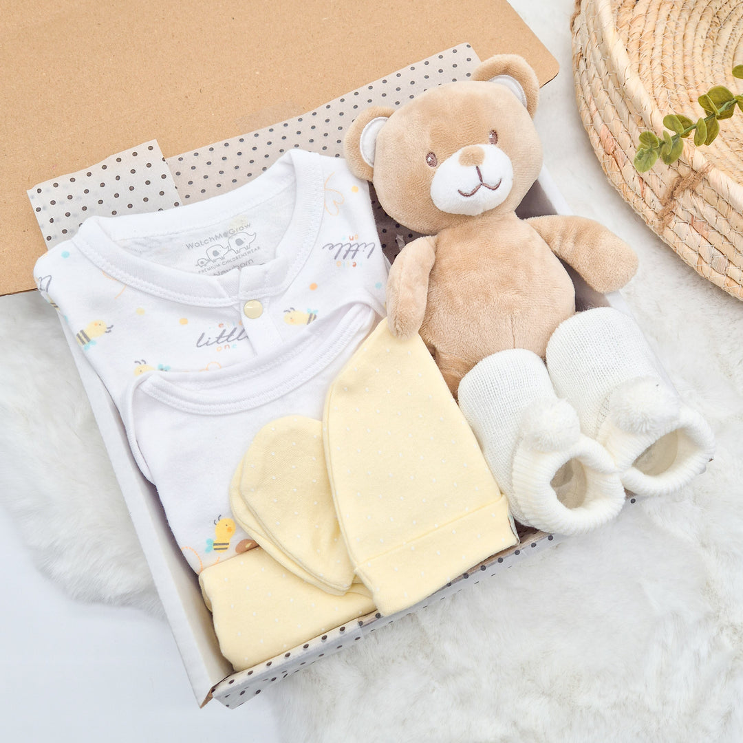 Unisex Bumblee Bee and Teddy Gift Hamper