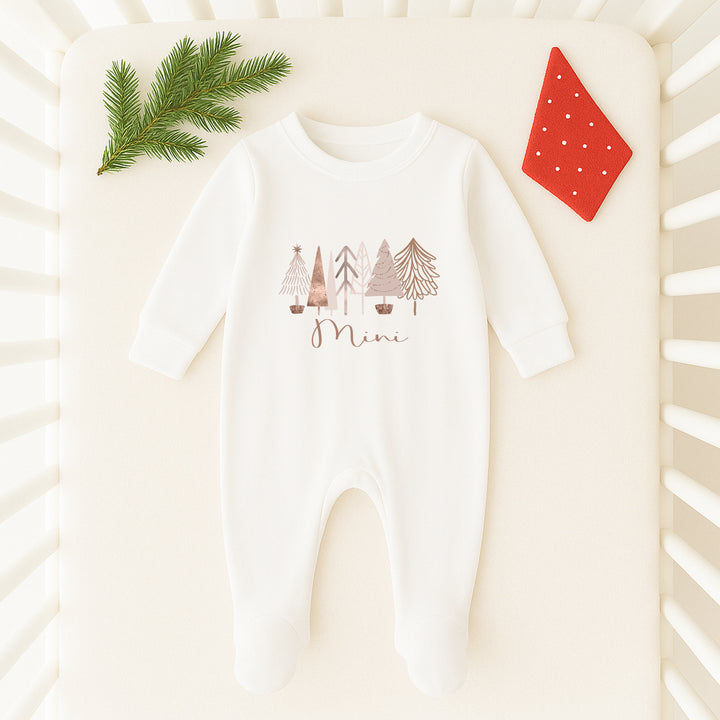 Rose Gold Christmas Tree Mum & Mini Sweatshirts