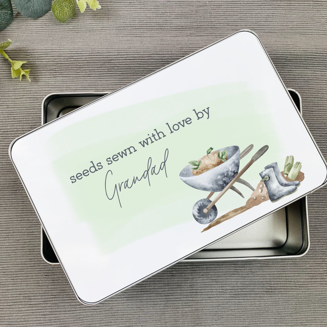 Personalised Grandad's Garden Seeds