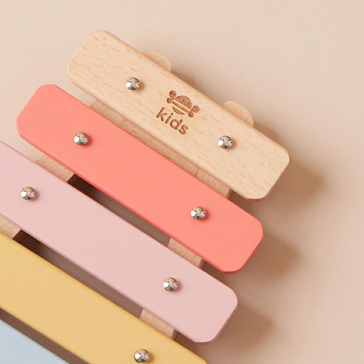 Wooden Xylophone Engraved Toy Set