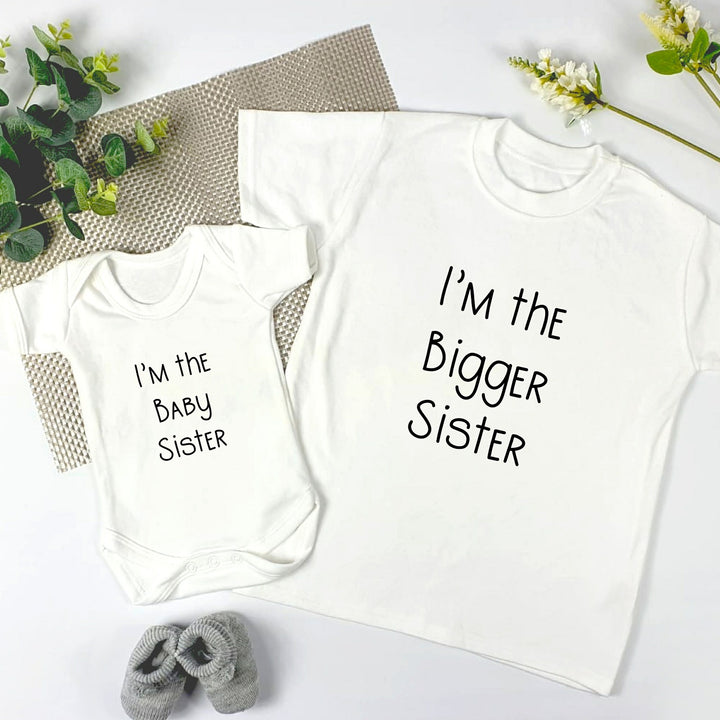 I'm the Big Brother / Baby Matching Sibling Outfits