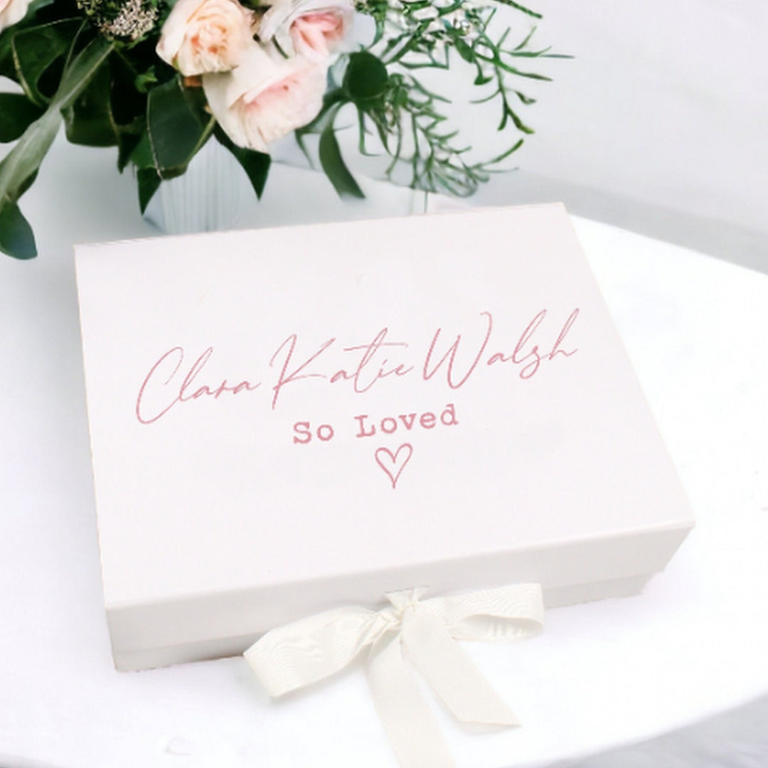 Personalised So Loved Baby Gift Box