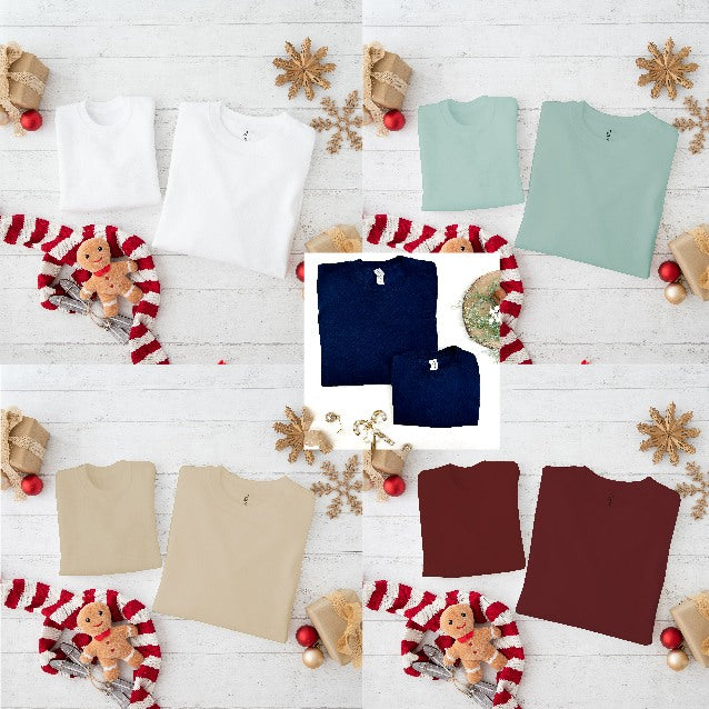 Jingle All The Way Christmas Family Matching Sweatshirt/Babygrow