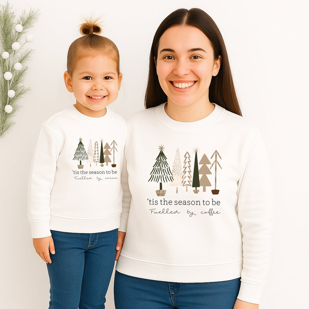 Tis the Season Mum & Mini Christmas Sweatshirts