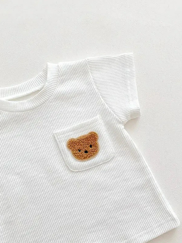 Personalised Teddy Bear Shorts & T-shirt Set