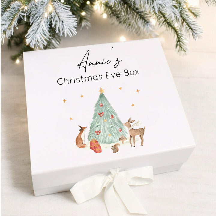 Personalised My First Christmas Woodlands Clothing Gift Set