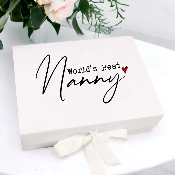 Worlds Best Nanny Mother's Day Gift Box